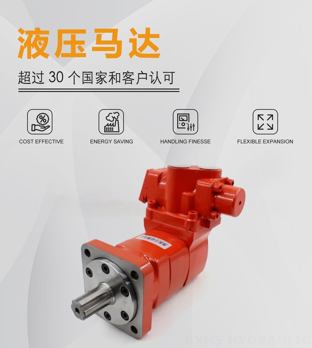 BM5_手动定向阀液压马达 160 cc/r 75 Lpm 液压马达